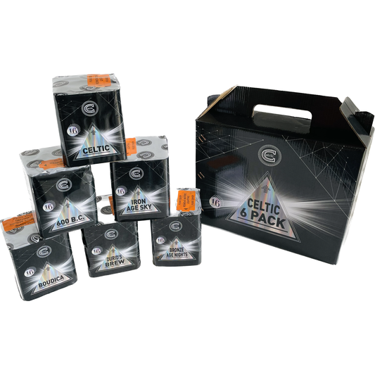 Celtic 6 Pack By Celtic Fireworks