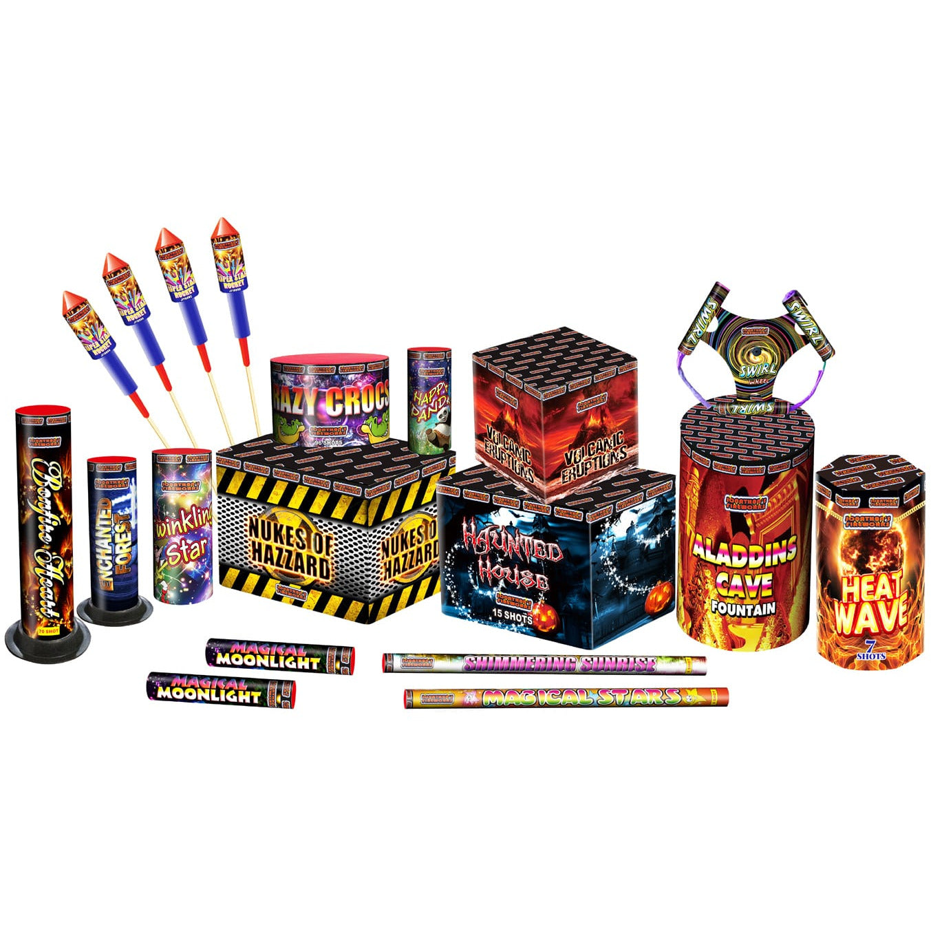 Gala Selection Box by Jonathans Fireworks