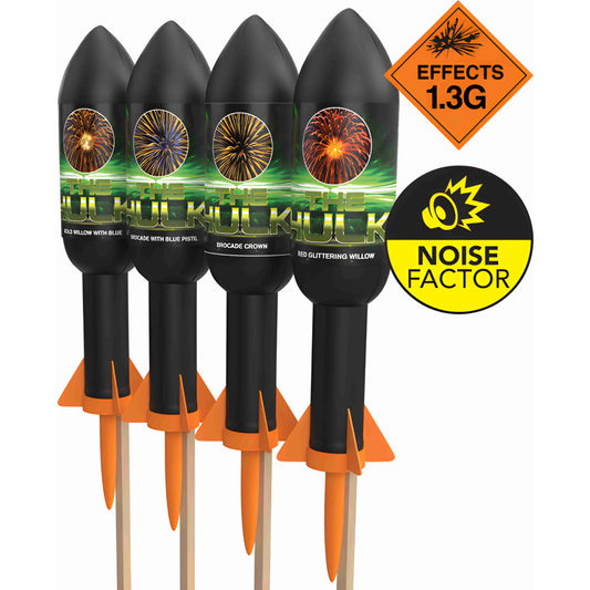 Hulk Rockets by Zeus Fireworks