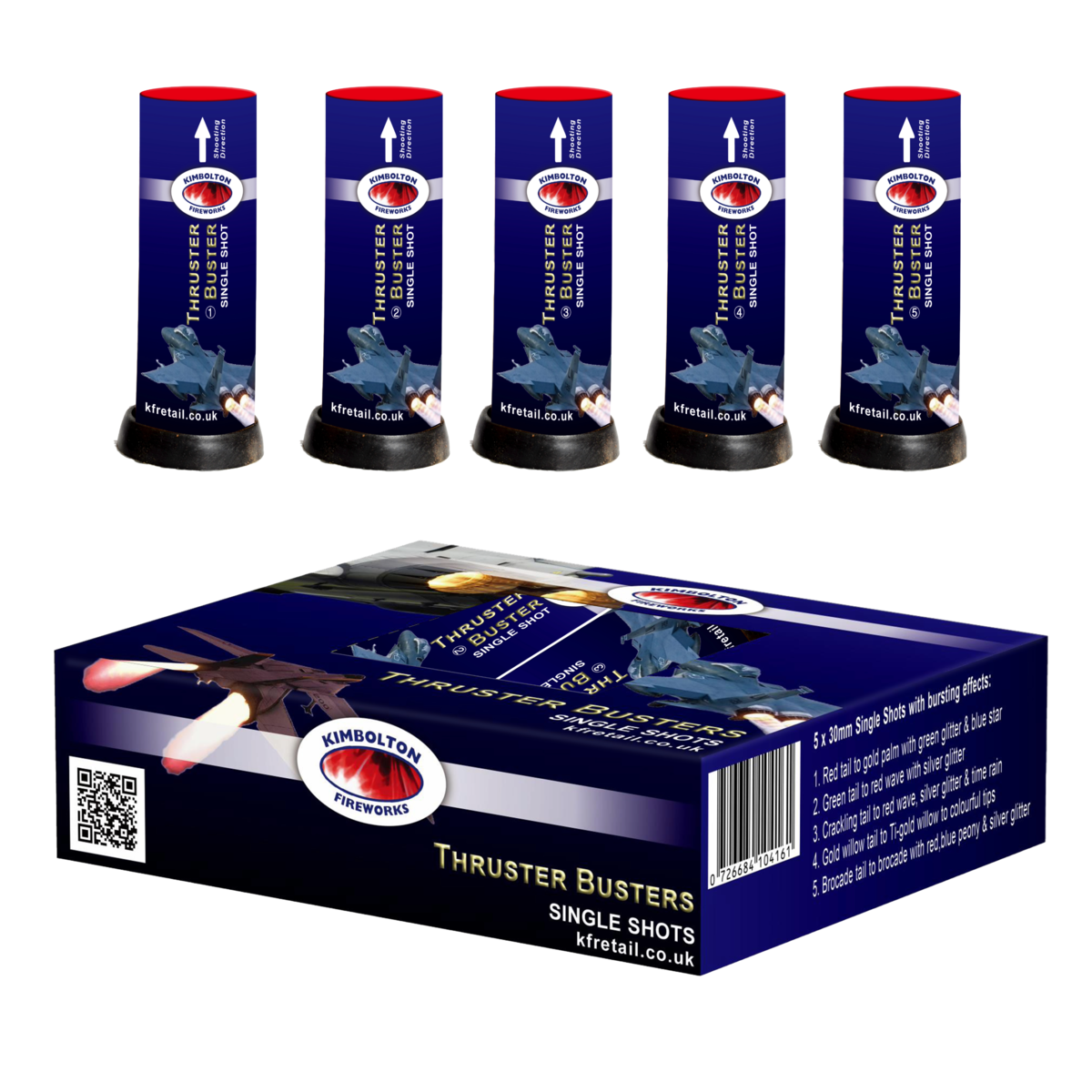 Thruster Busters from Kimbolton Fireworks