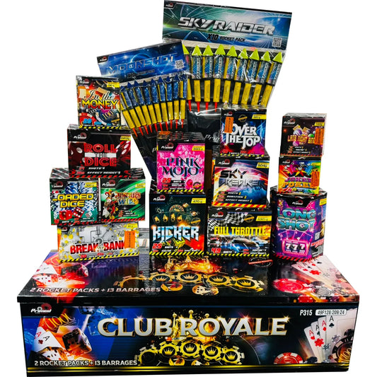 Club Royale Barrage Pack By Primed Pyrotechnics