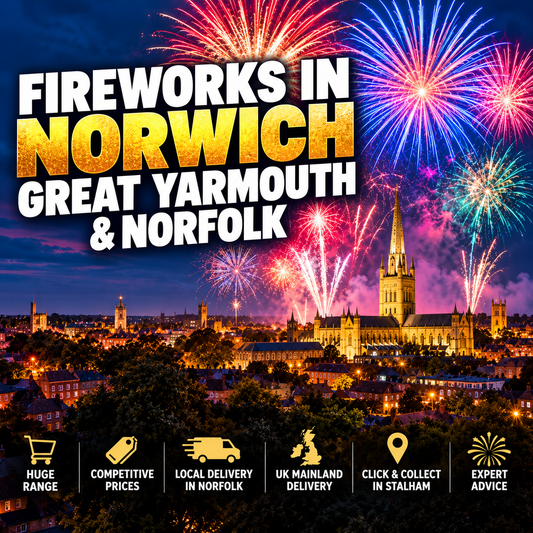 Buy fireworks online UK – fireworks for sale in Norfolk, Norwich and Great Yarmouth