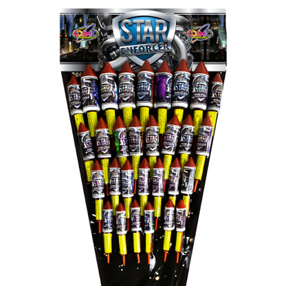 Star Enforcer Rockets (Pack of 30)