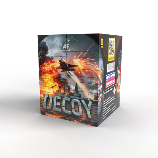Decoy by Absolute Fireworks – 17-shot firework barrage