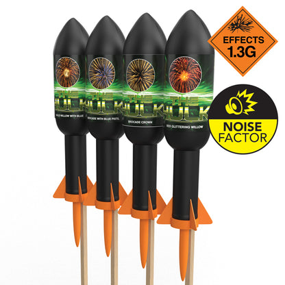 Hulk Rockets by Zeus Fireworks