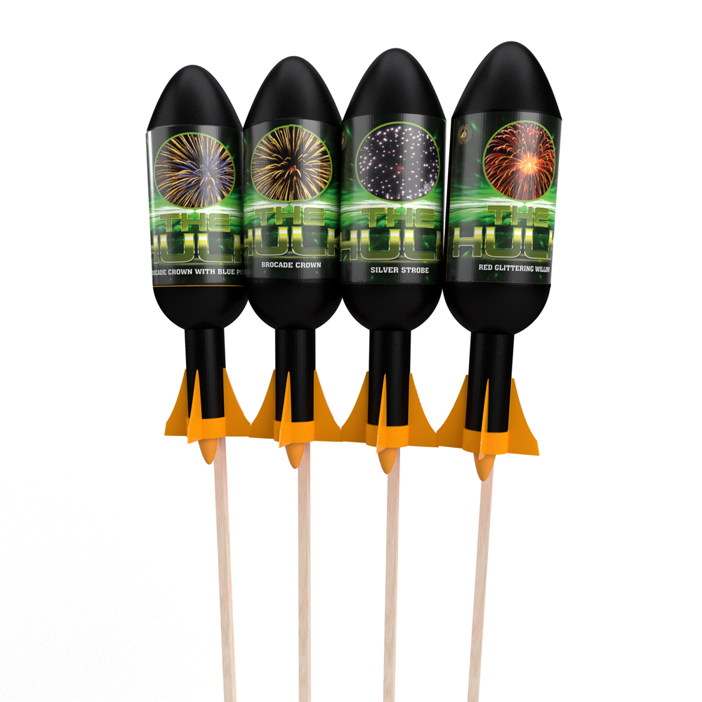 Hulk Rockets by Zeus Fireworks