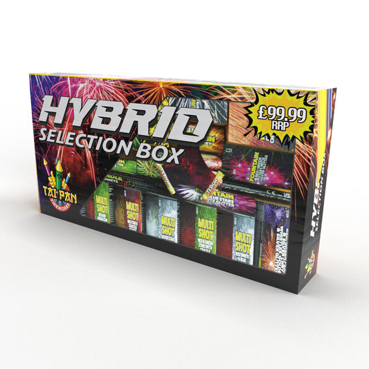 Hybrid Selection Box by Tai Pan Fireworks