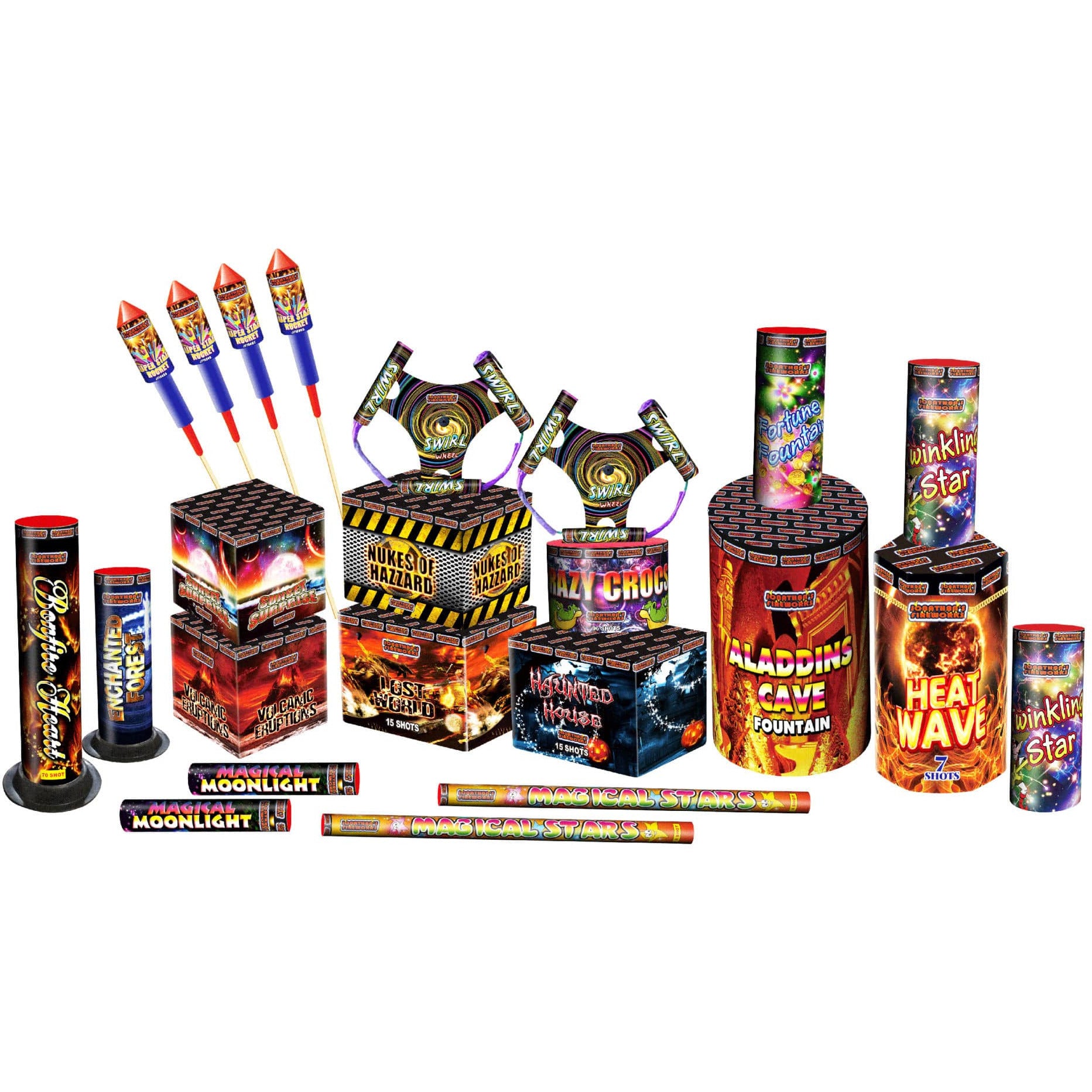 Masquerade Selection Box by Jonathans Fireworks