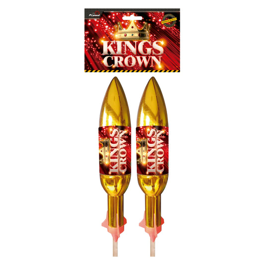 Kings Crown (2 Rockets) By Primed Pyrotechnics