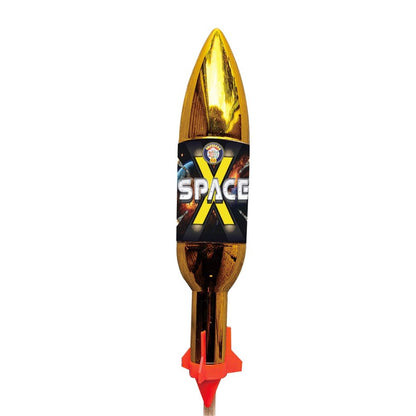Space X Rocket by Brothers Pyrotechnics