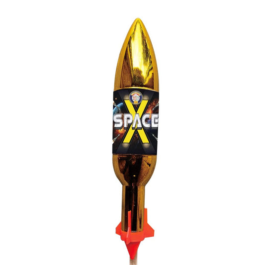 Space X Rocket by Brothers Pyrotechnics