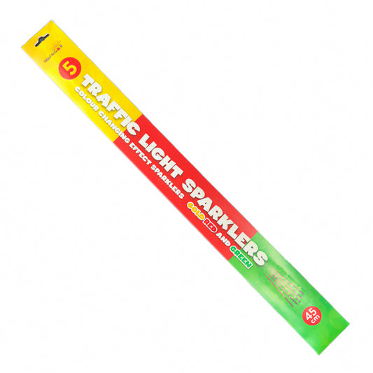 Traffic Light Sparklers (Pack of 5)