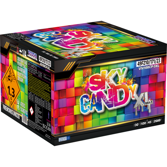 Sky Candy XL By Vivid Pyrotechnics