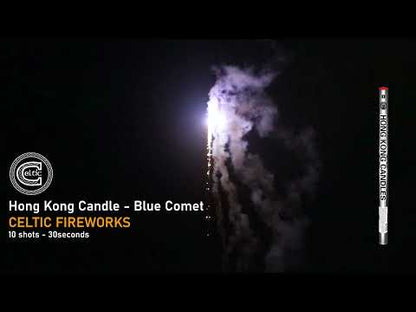 Hong Kong Candle – Blue Comet By Celtic Fireworks