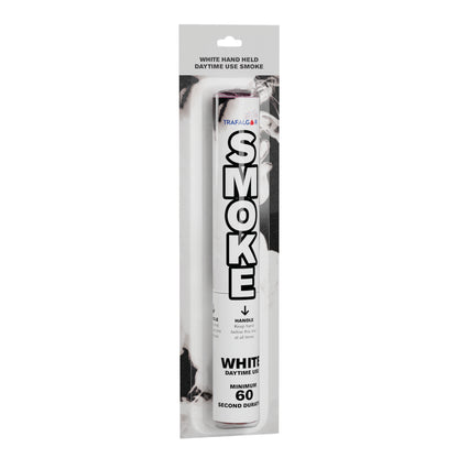 White Hand Held Daytime Smoke