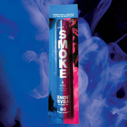 Blue Hand Held Coloured Smoke Grenade